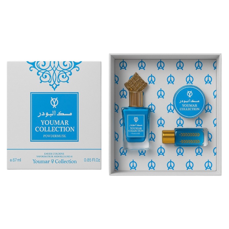 yomar collection powder musk body perfume 25 ml
