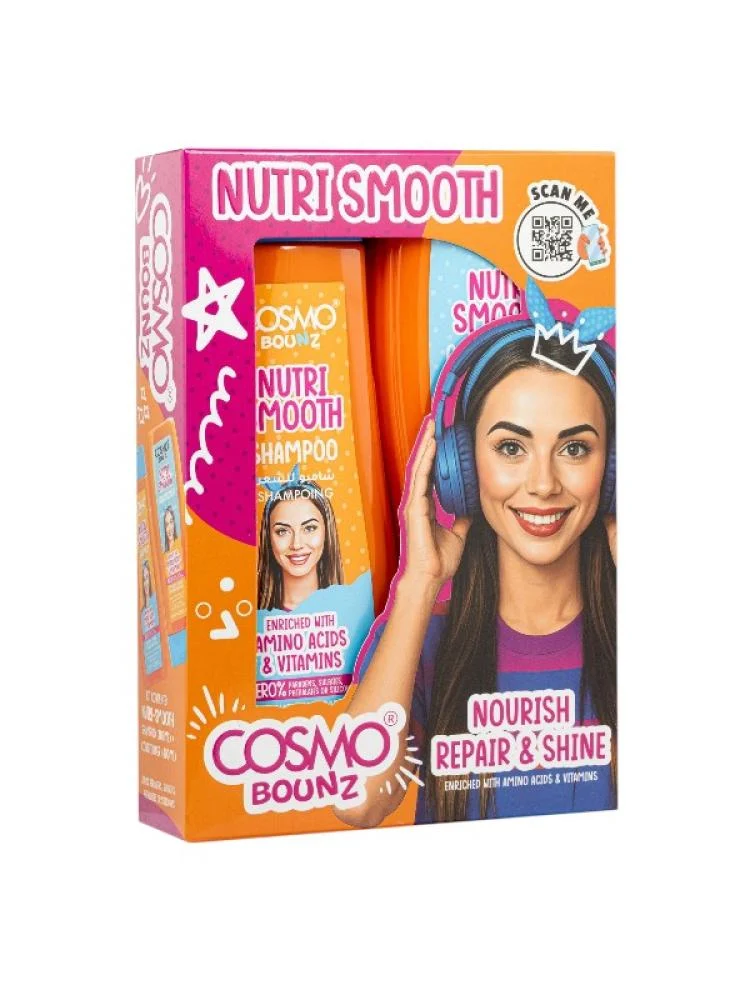 cosmo bounces nutri smooth shampoo and conditioner set