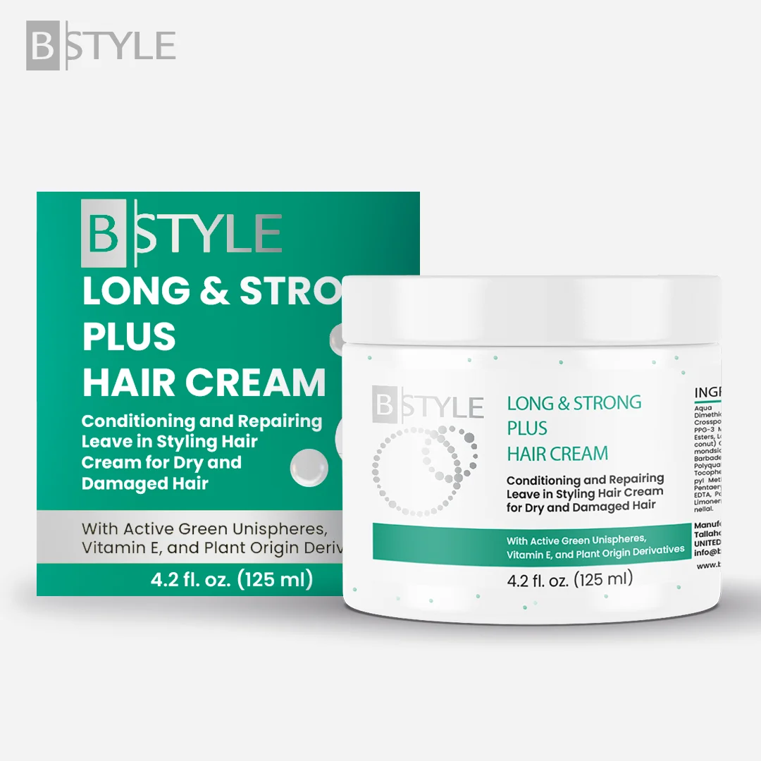 b style long and strong plus haie cream 125ml
