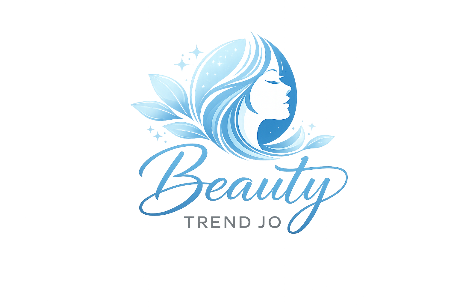 a digital vector logo design for beauty trend jo