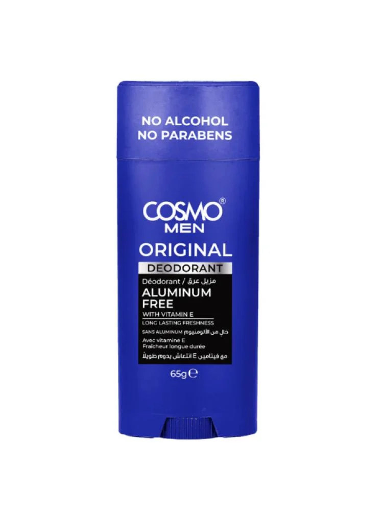cosmo aluminum free deodorant for men with vitamin e, (original) 65g