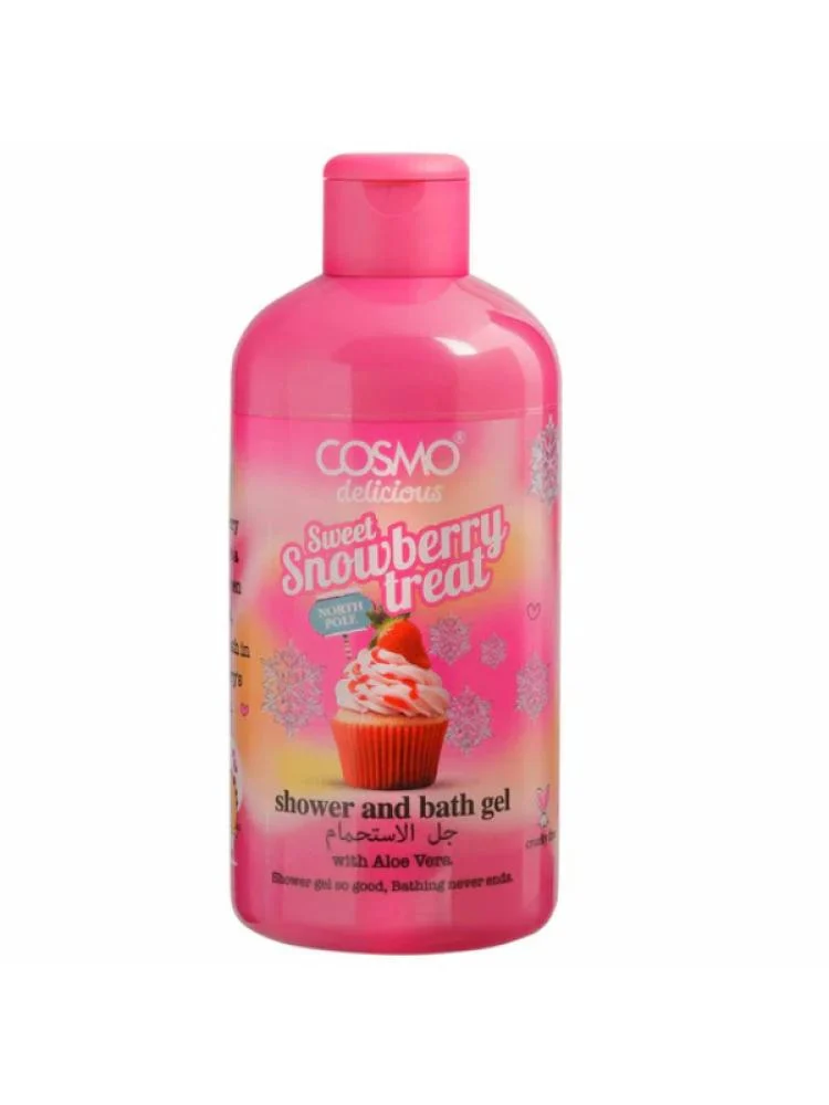 cosmo delicious sweet snowberry shower gel 500ml