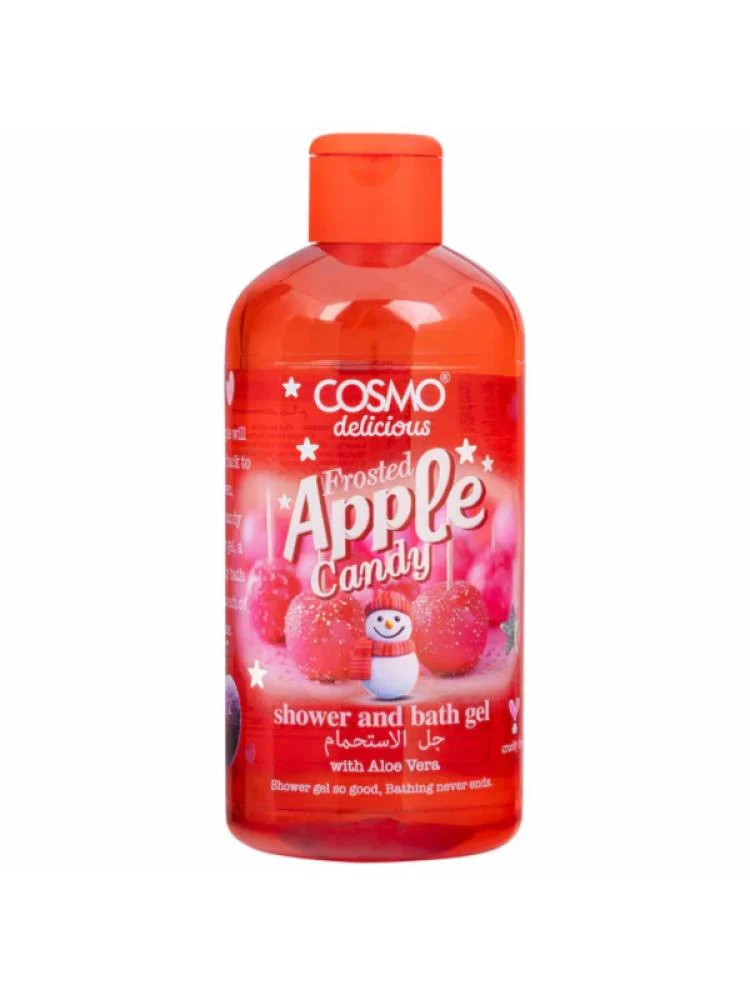 cosmo delicious iced candy apple shower gel 500ml